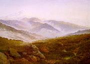 Caspar David Friedrich Riesengebirge oil on canvas